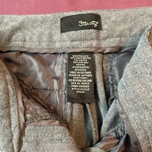 Star city gray size 0 dress pant